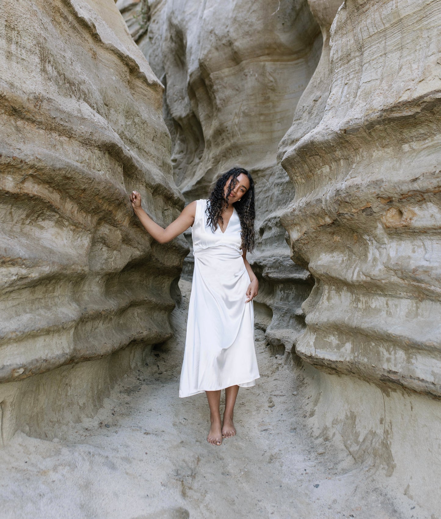 Naomi Dress - Ivory